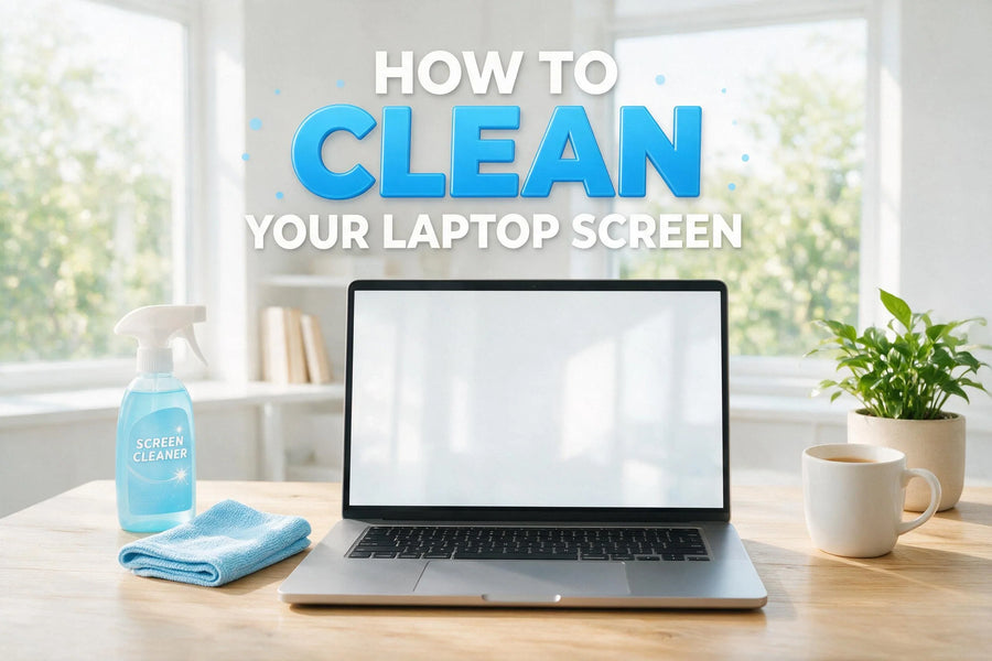 How to Clean Your Laptop Screen