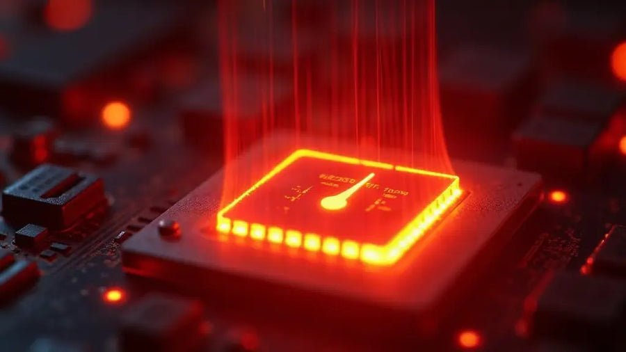 CPU with high temperature