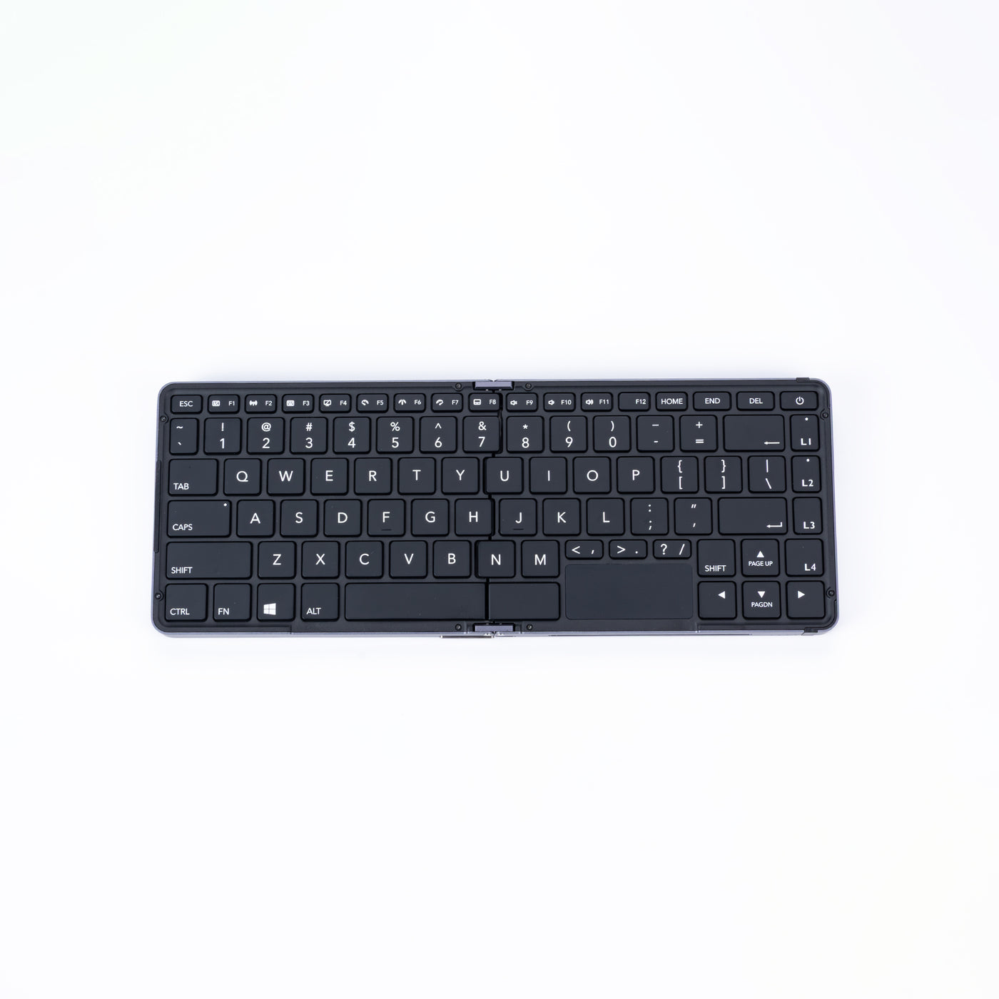 The Full Keyboard Unfolded