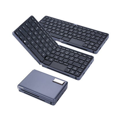 STATOLE All-in-One Workstation with Foldable Keyboard & Trackpad(3pcs)