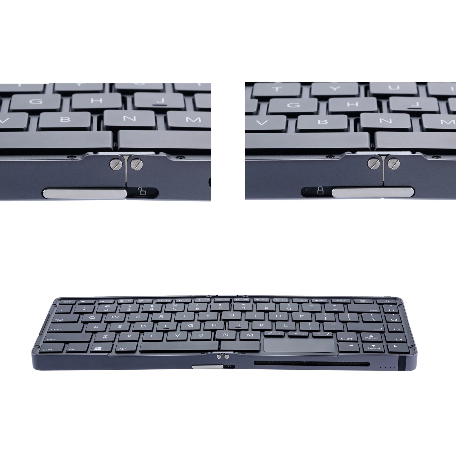 STATOLE All-in-One Workstation with Foldable Keyboard & Trackpad(3pcs)