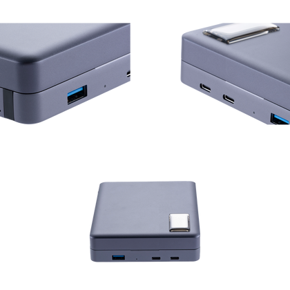 STATOLE All-in-One Workstation with Foldable Keyboard & Trackpad(3pcs)